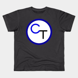 CT symbol circle logo Kids T-Shirt